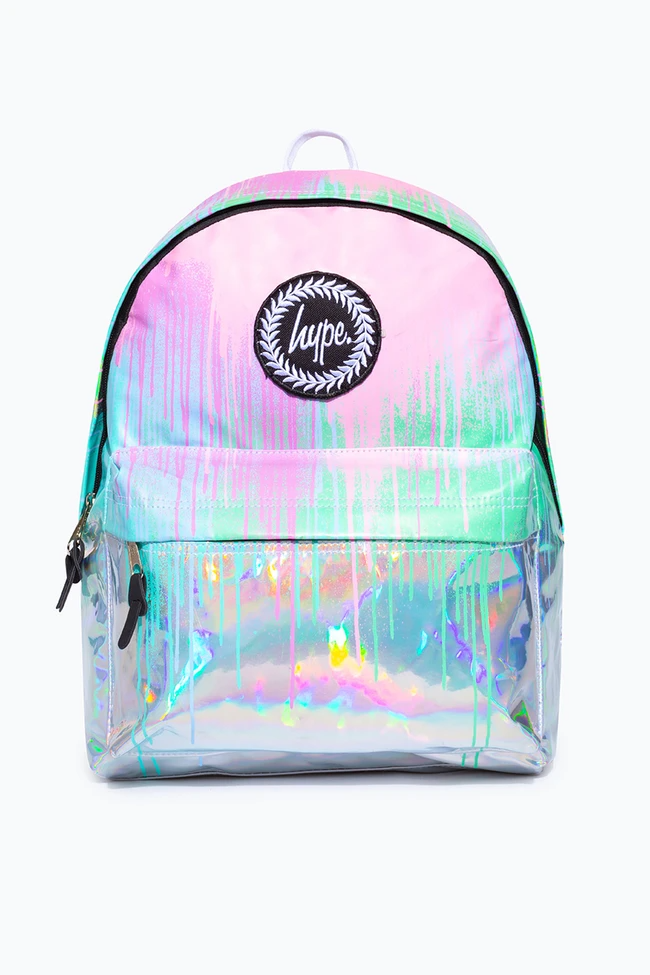 HOLOGRAPHIC DRIP BACKPACK