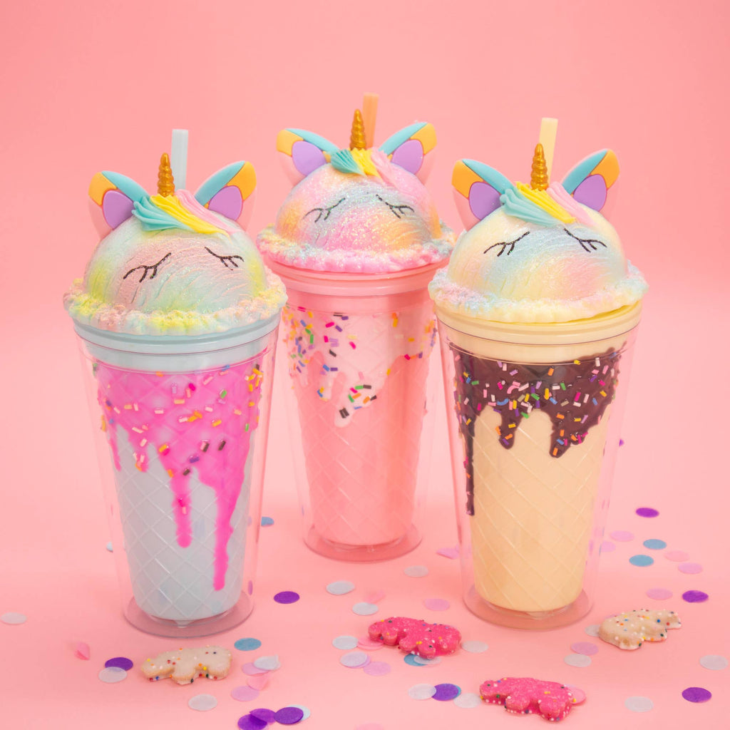 Unicorn Scoop Cone Tumbler